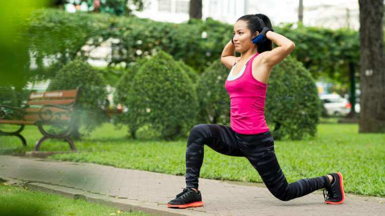 Woman Doing Unilateral Exercises
