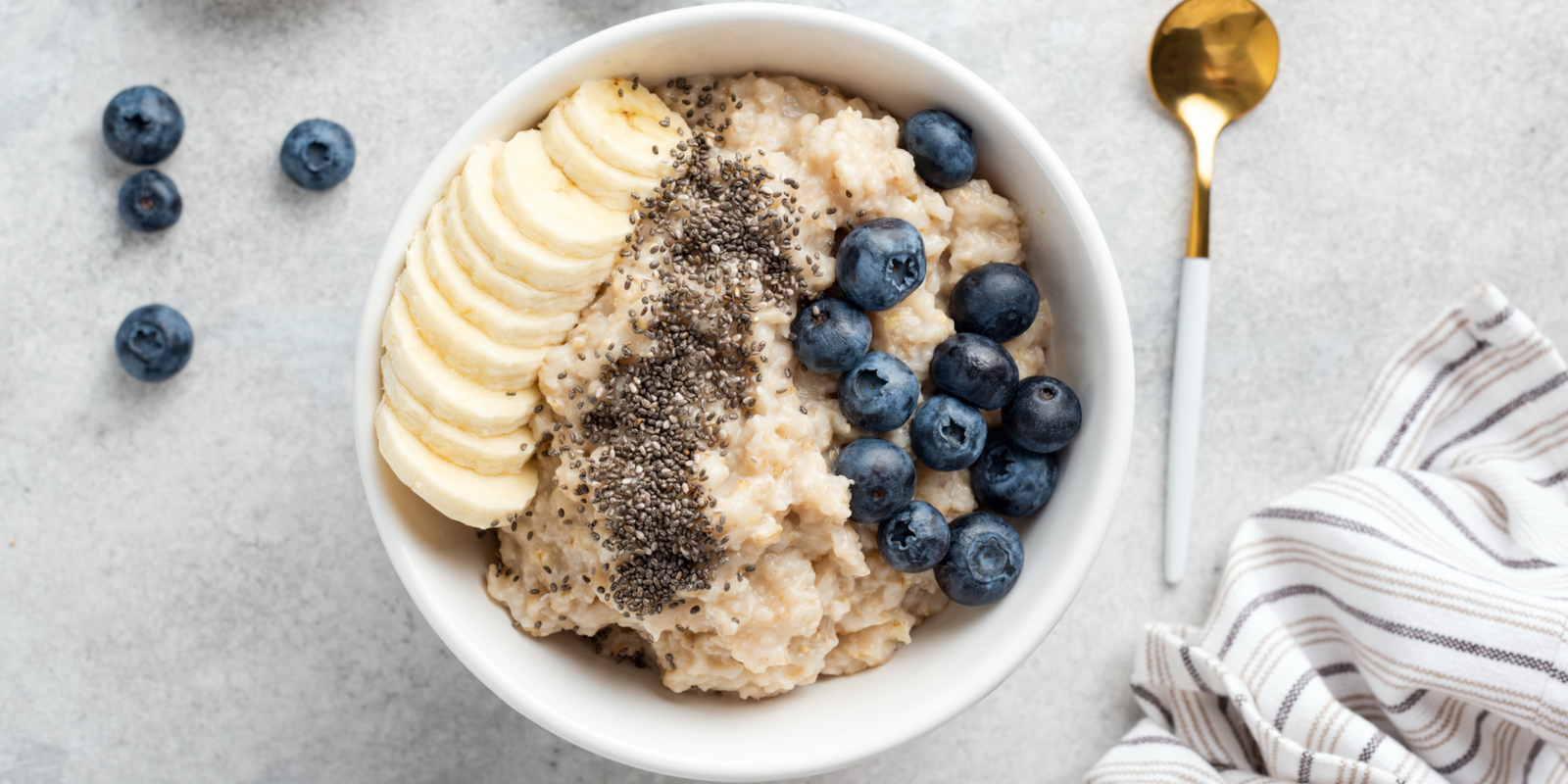 Bowl of power food for walking