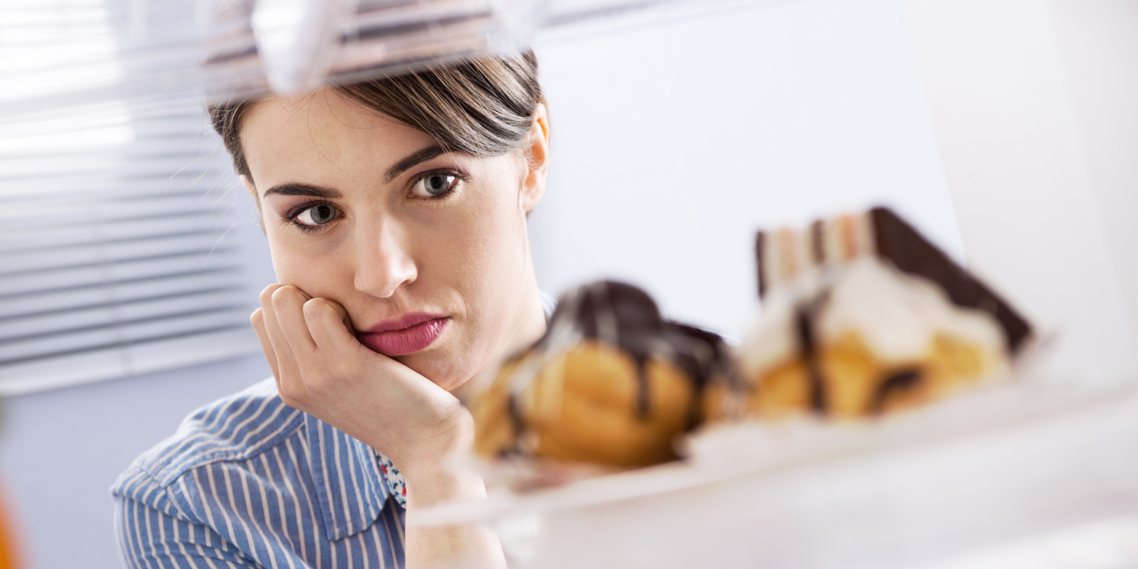 Woman has food cravings