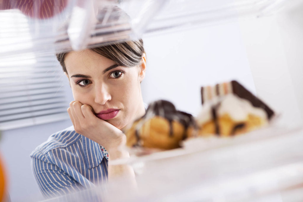 Woman has food cravings