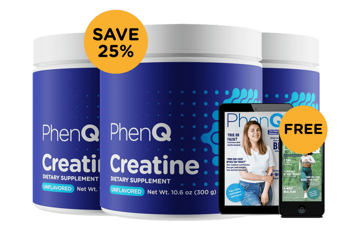 Creatine (Unflavored) 3 Month Supply – PhenQ (USA)