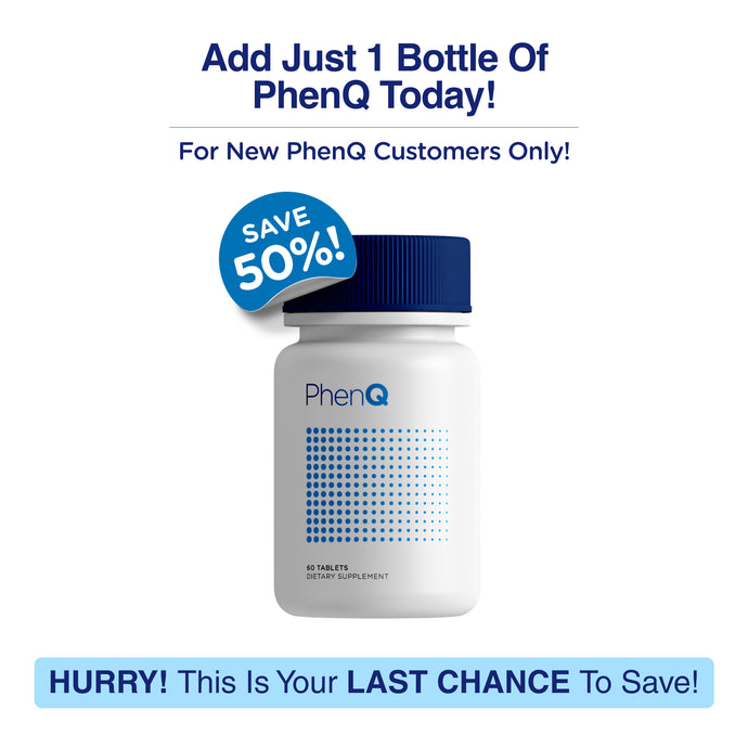 1 BOTTLE OF PHENQ WITH 50% OFF!